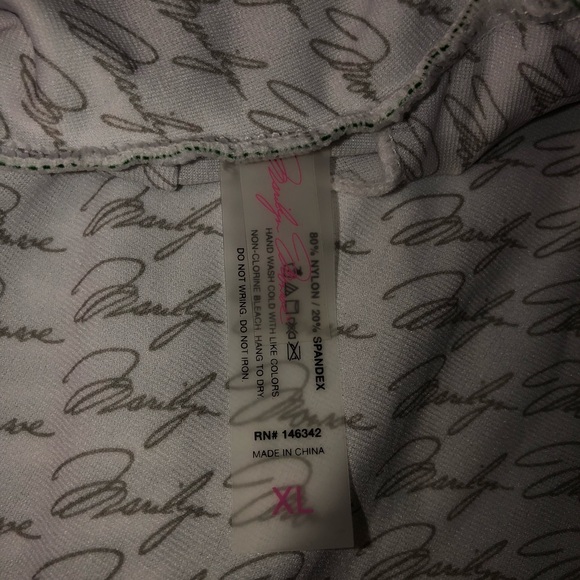 NWOT Marilyn Monroe tropical one piece swim - Picture 5 of 6